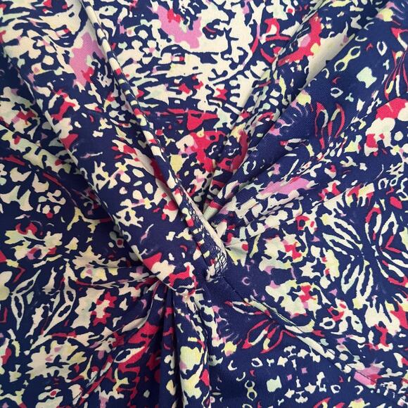 Lola Athletic Dress Geometric Pattern Womans M Athleisure Summer Casual Golf - Picture 6 of 7